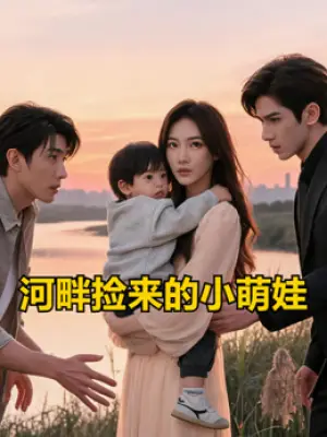 河畔捡来的小萌娃