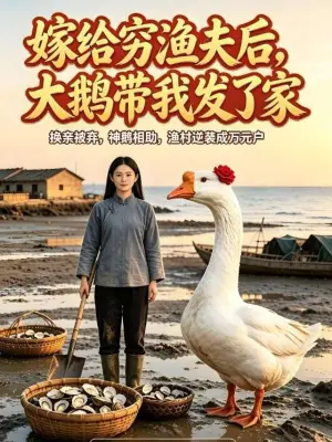 嫁给穷渔夫后,大鹅带我发了家